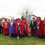 Les Compagnons d'Irminon et M. le Député Maire de la ville     